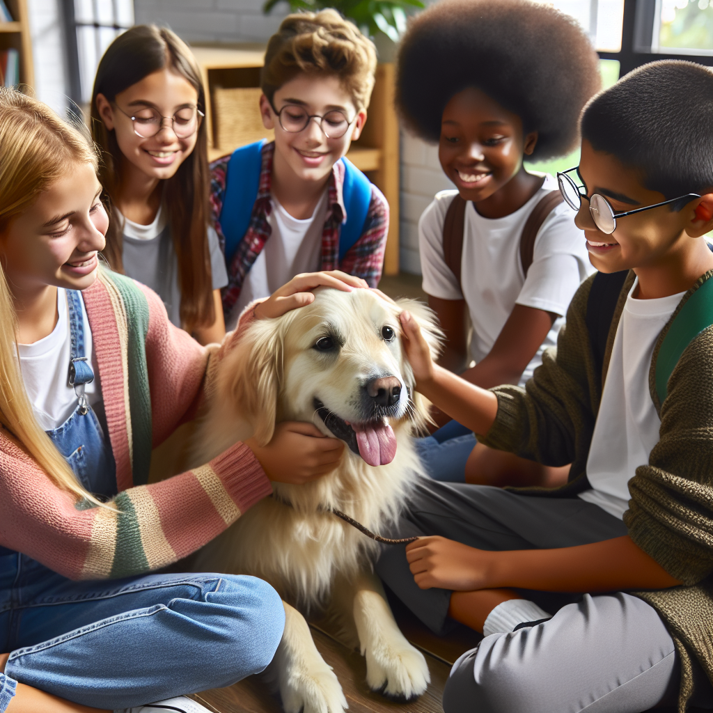 the role of therapy animals in schools 4