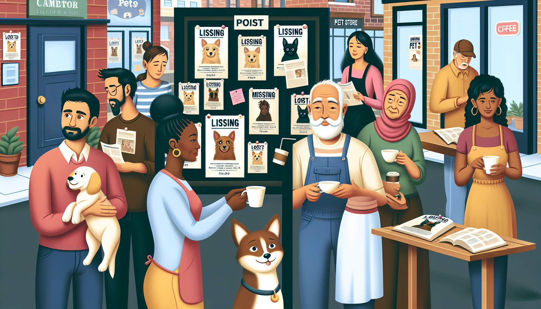 how to set up a neighborhood lost and found pet network 4
