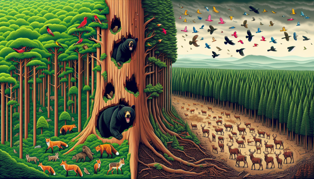 The Impact Of Logging On Forest-Dwelling Species