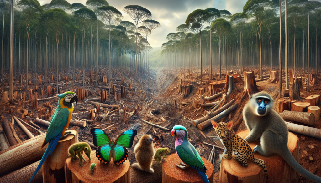 The Impact Of Logging On Forest-Dwelling Species