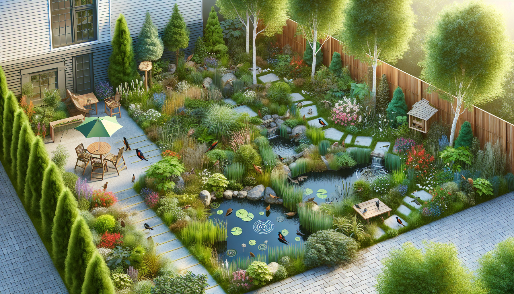 how to create a wildlife friendly garden 4