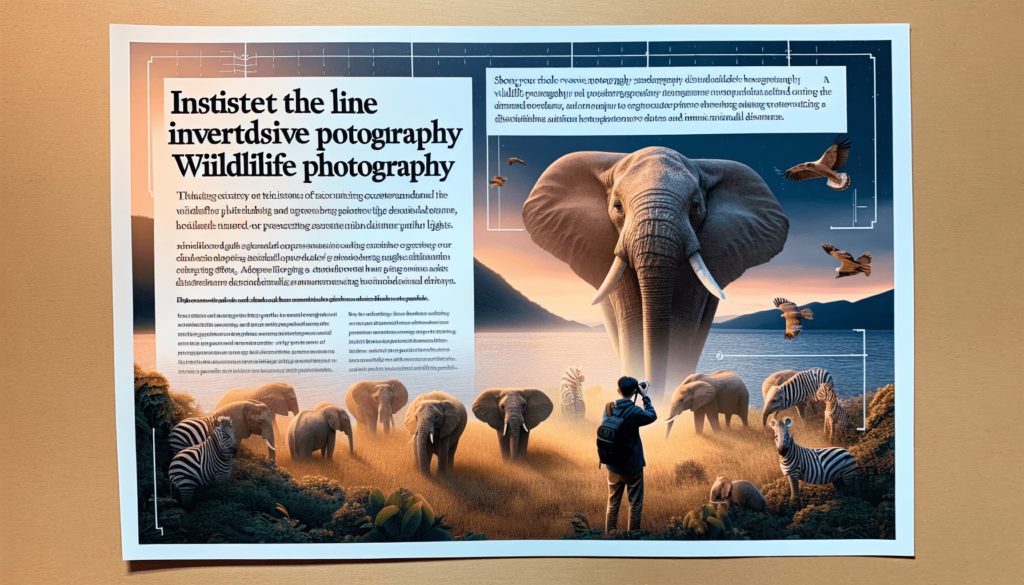 The Ethics Of Wildlife Photography