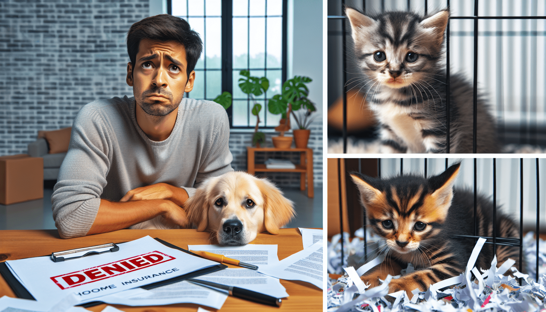 the issue of pets and home insurance