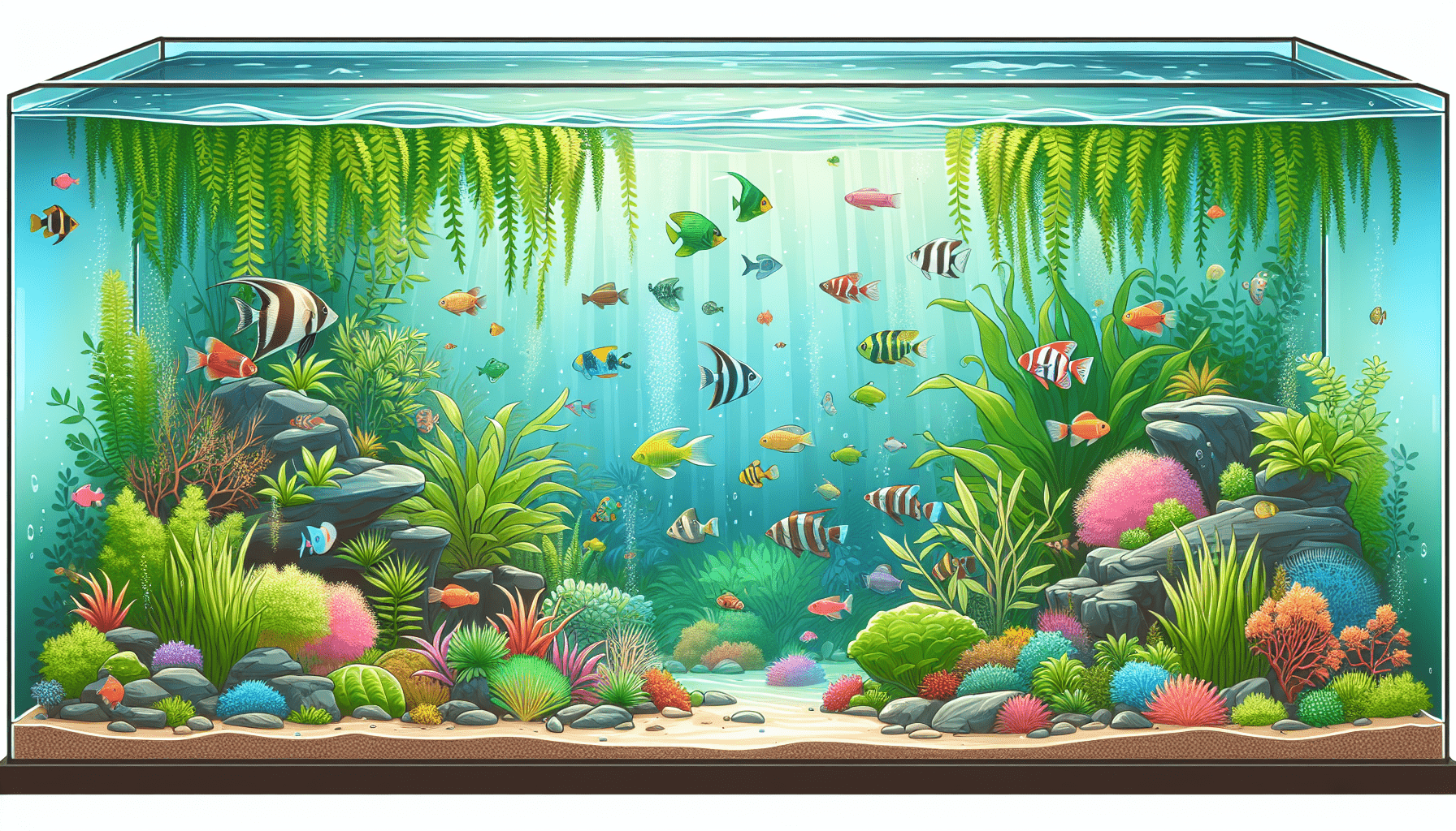 a guide to setting up a home aquarium