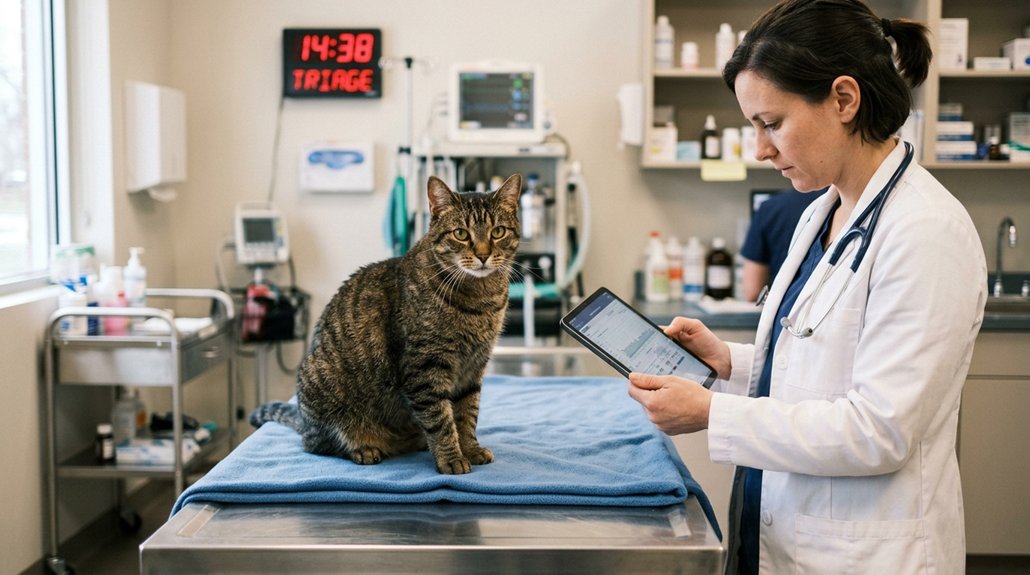 act fast consult veterinarian