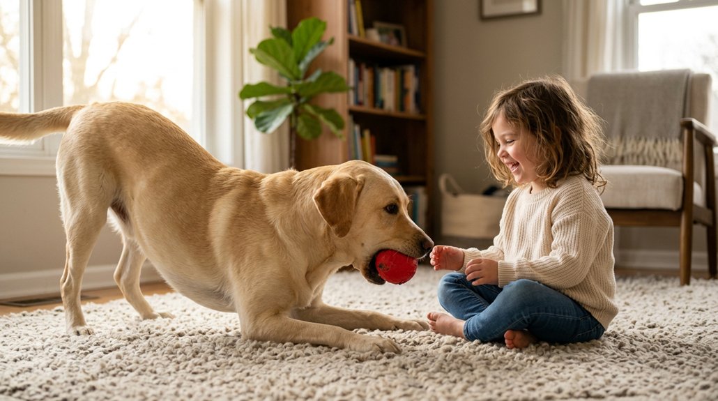 active friendly family companion