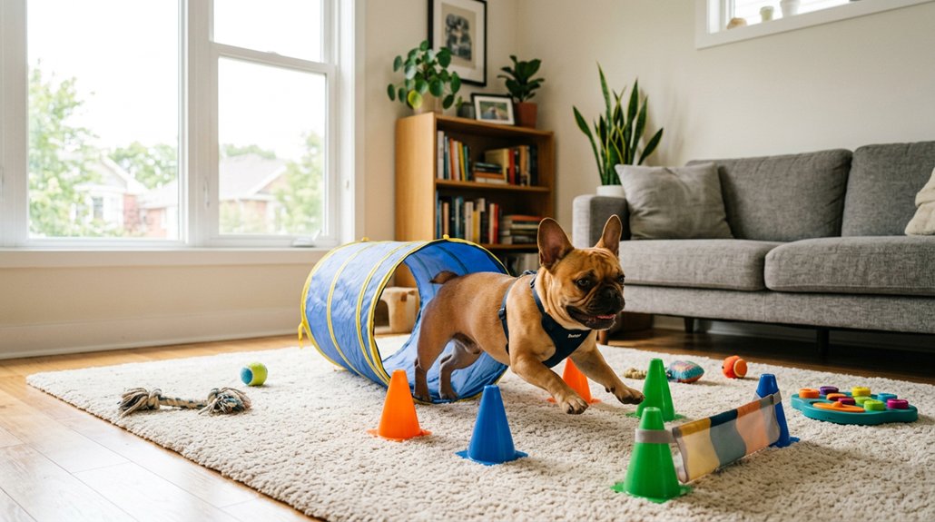 active indoor dog engagement