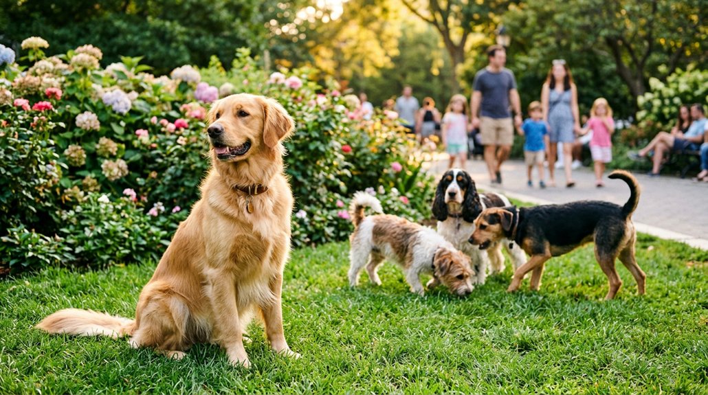 adaptable social companion dogs