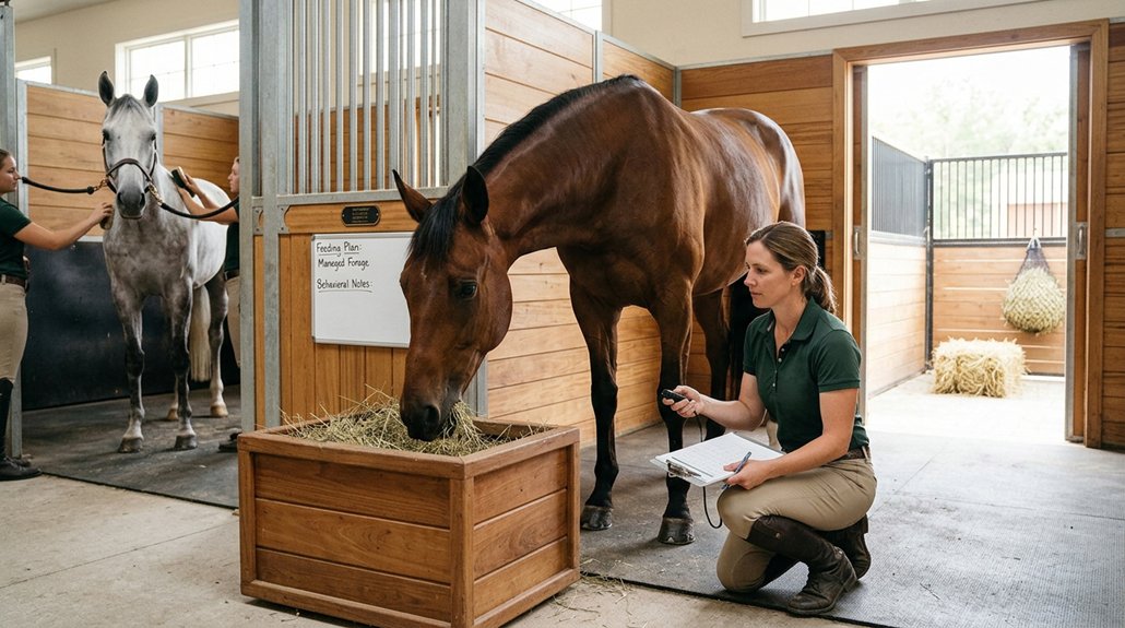 address horse eating disorders