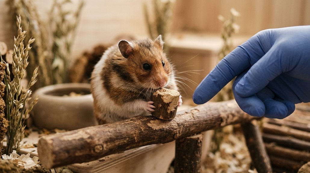 addressing hamster biting behavior
