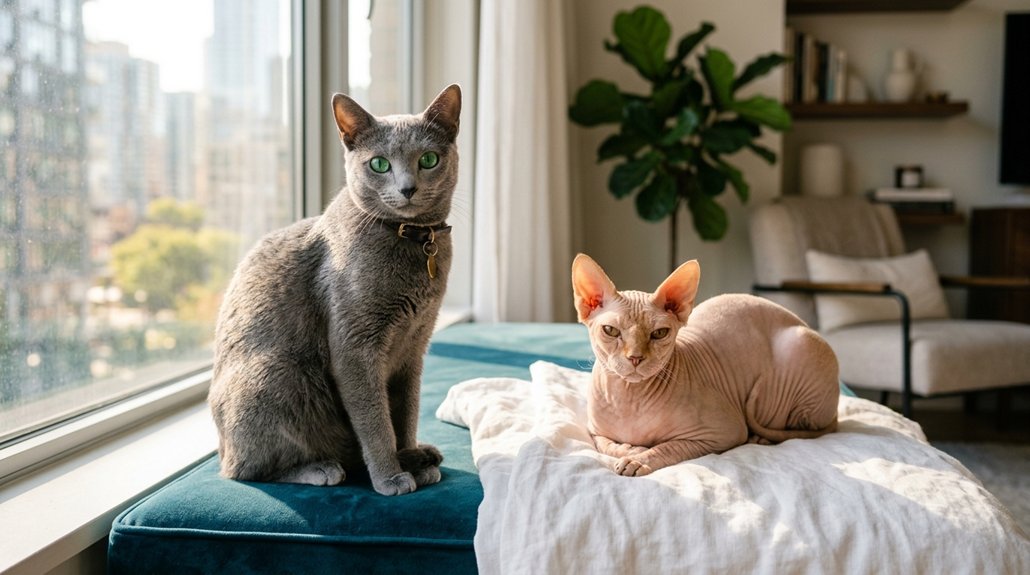 affectionate apartment cat companions