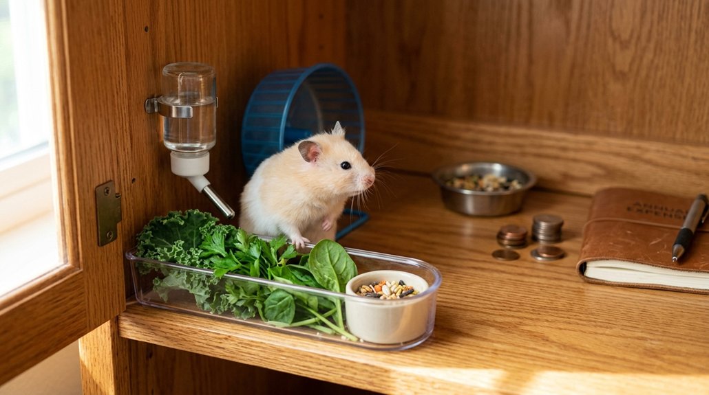 annual hamster care costs