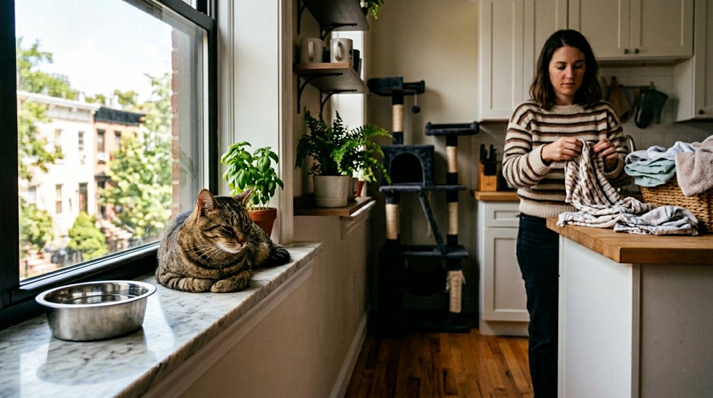 How to Live With a Cat in an Apartment