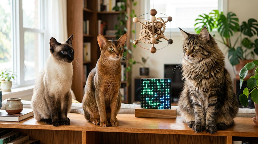 attributes of intelligent cats