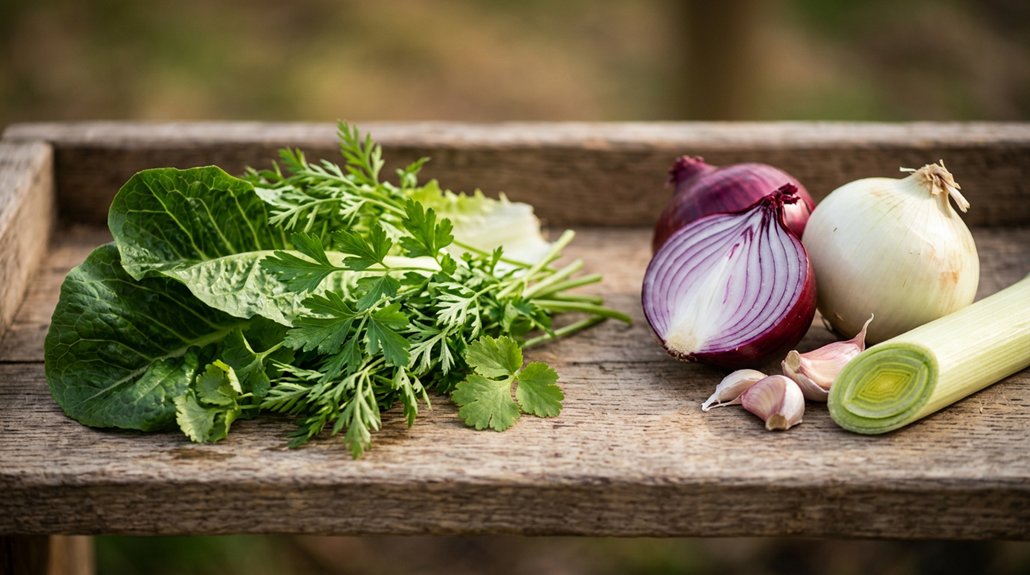 avoid onions leeks garlic