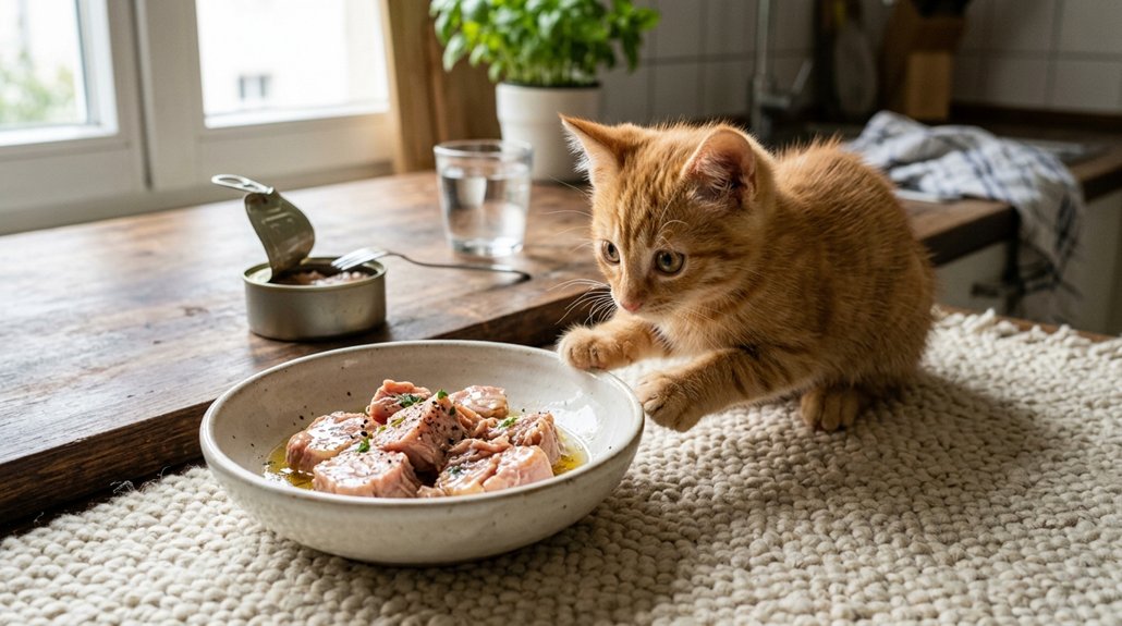 avoid tuna and raw fish