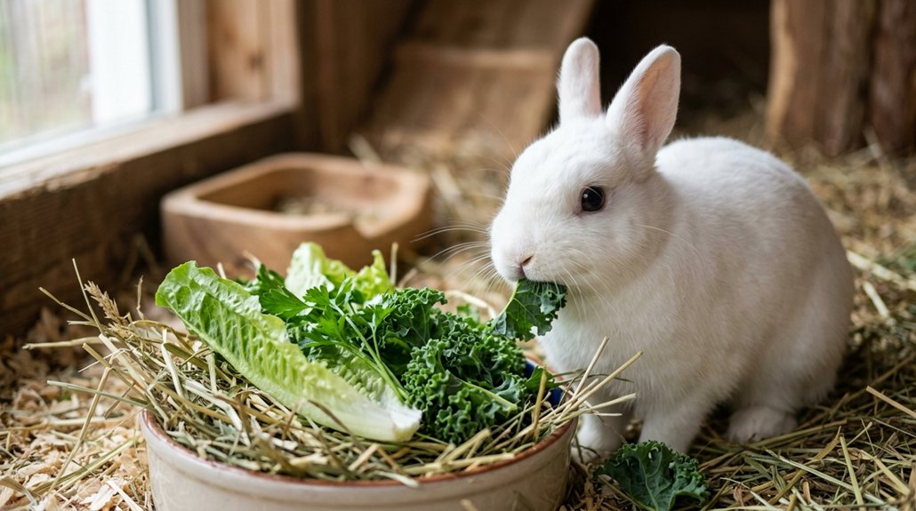 balanced diet ensures rabbit health