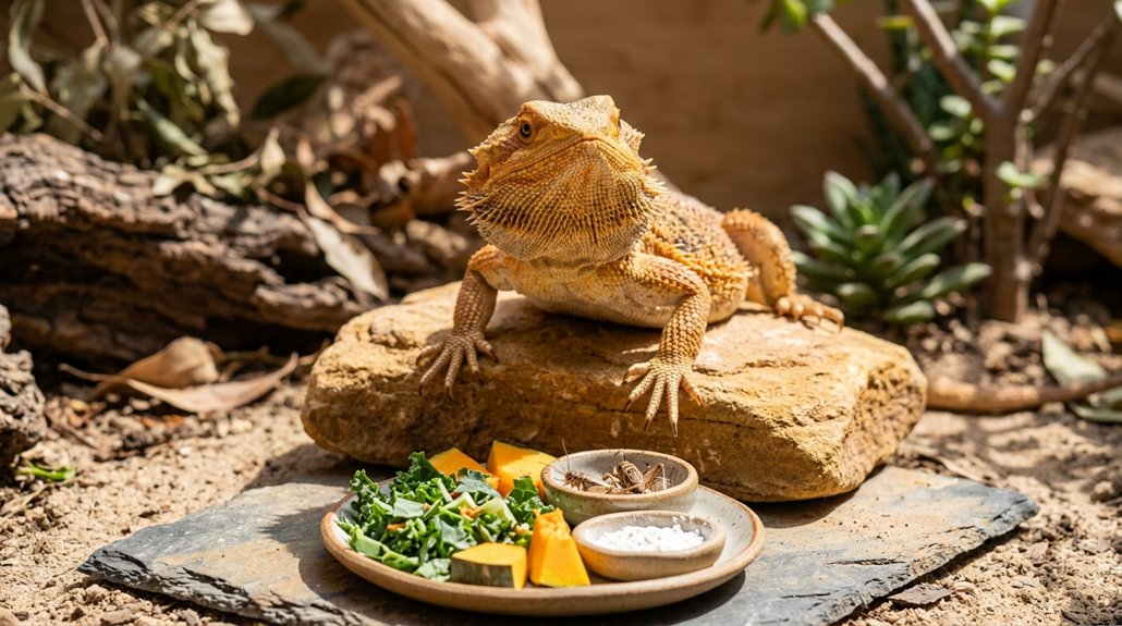 balanced diet for bearded dragons