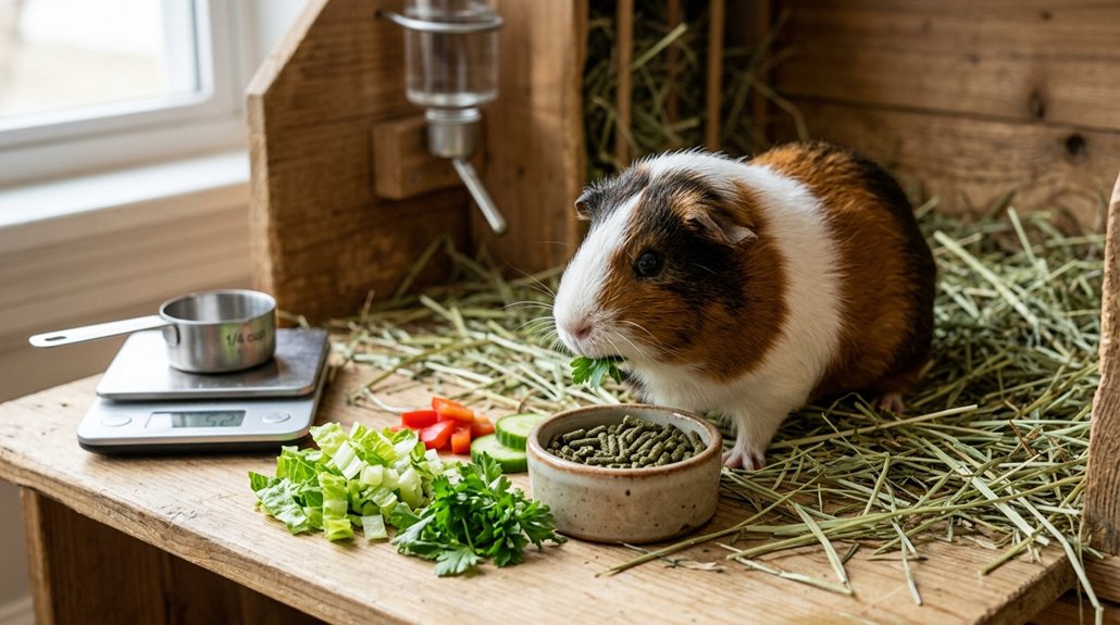 balanced diet for guinea pigs