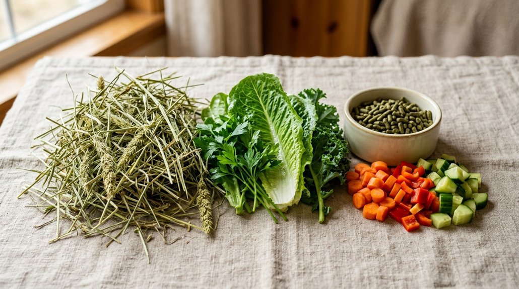 balanced diet for guinea pigs