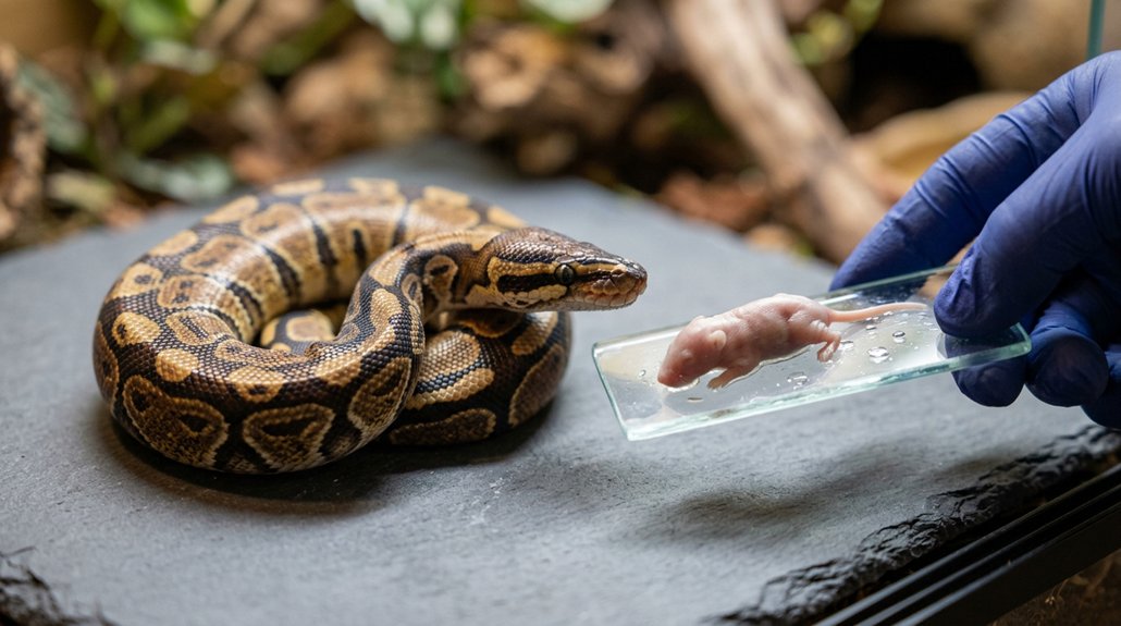 balanced diet for pythons