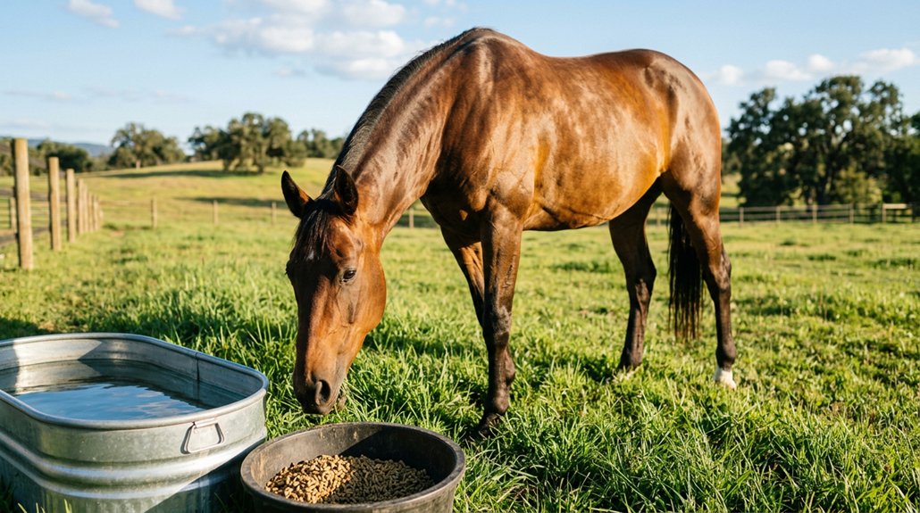 balanced nutrition for horses