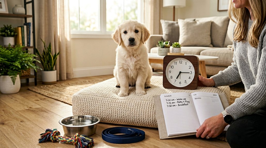 balancing puppy care effectively