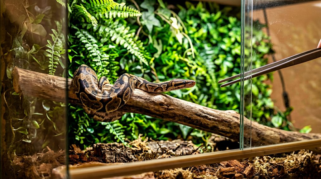 ball python feeding guide