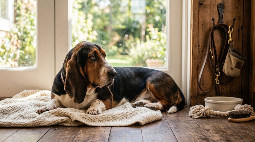 basset hound daily enrichment