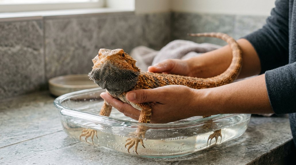 bathing frequency for dragons