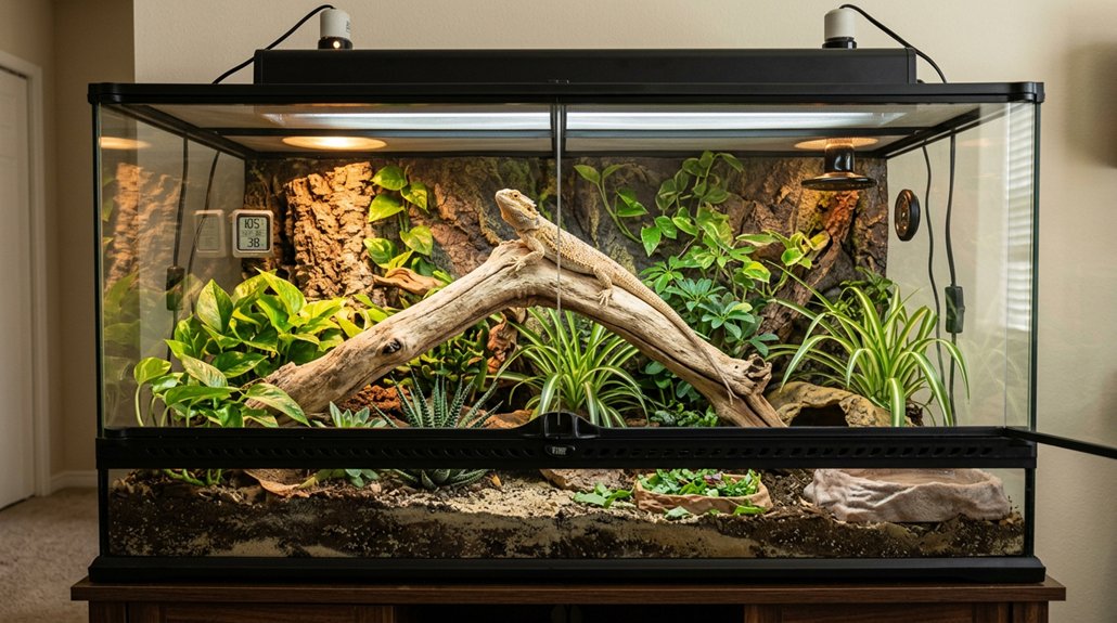 bearded dragon habitat essentials