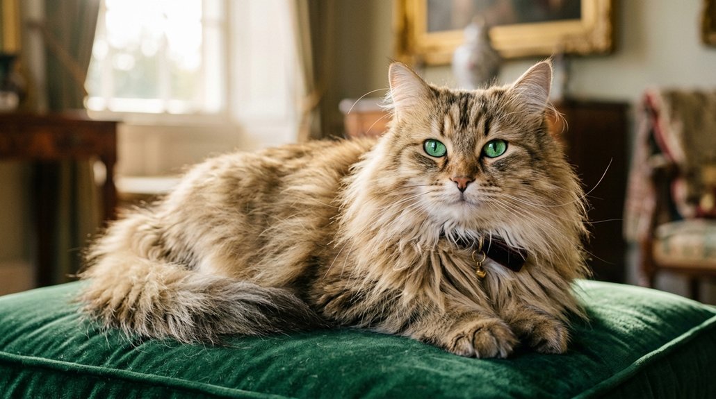 beautiful affectionate long haired cats