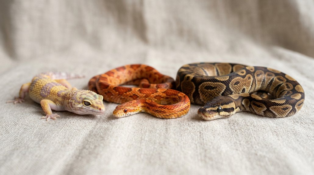 beginner friendly reptile options