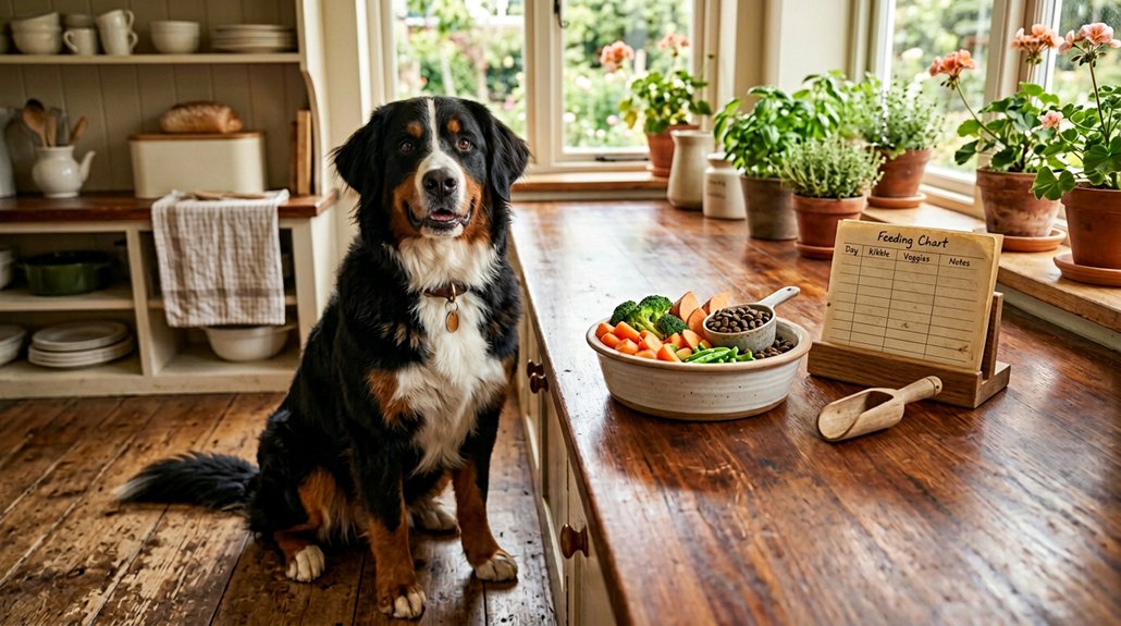 bernese puppy nutrition tips