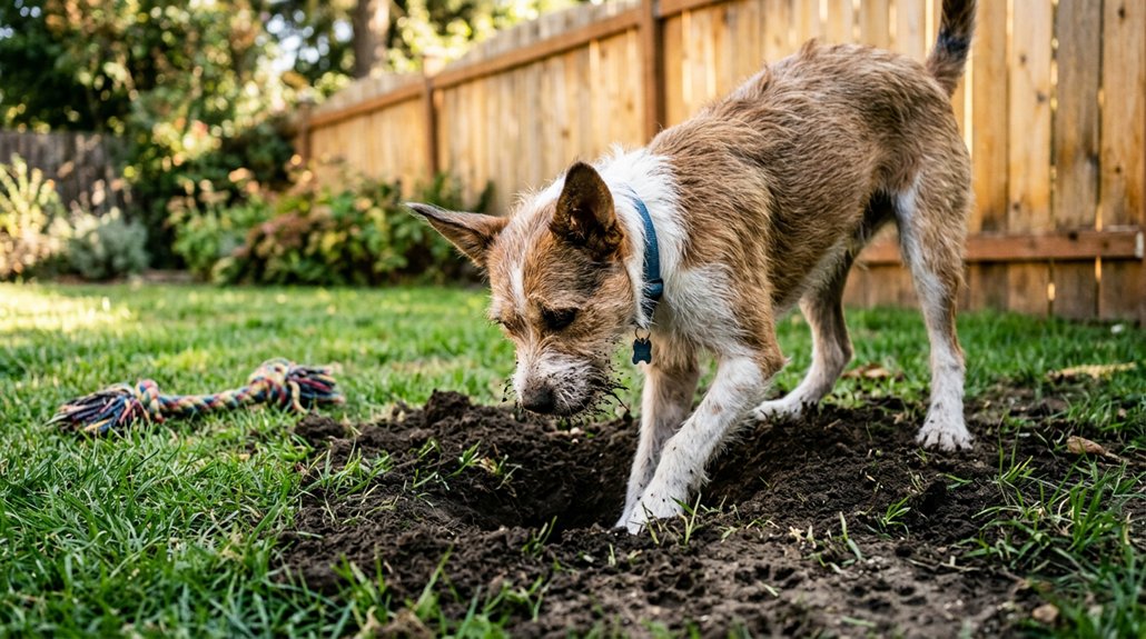 boredom and stress digging