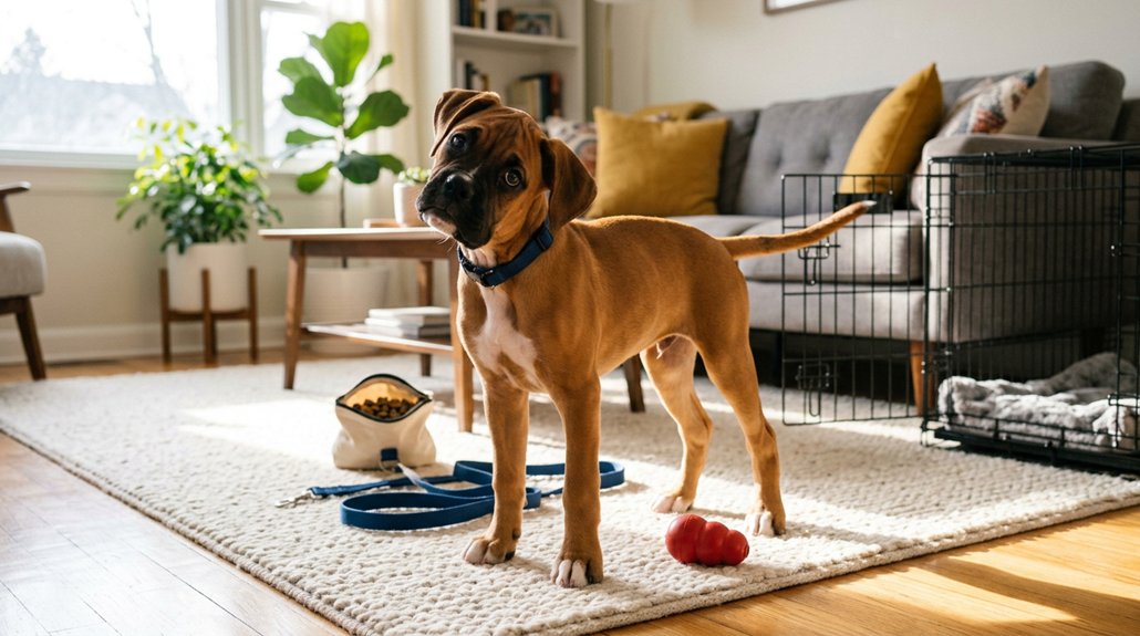 boxer puppy essential gear