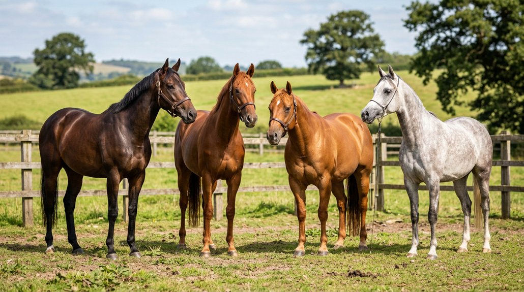 breeding differences in horses