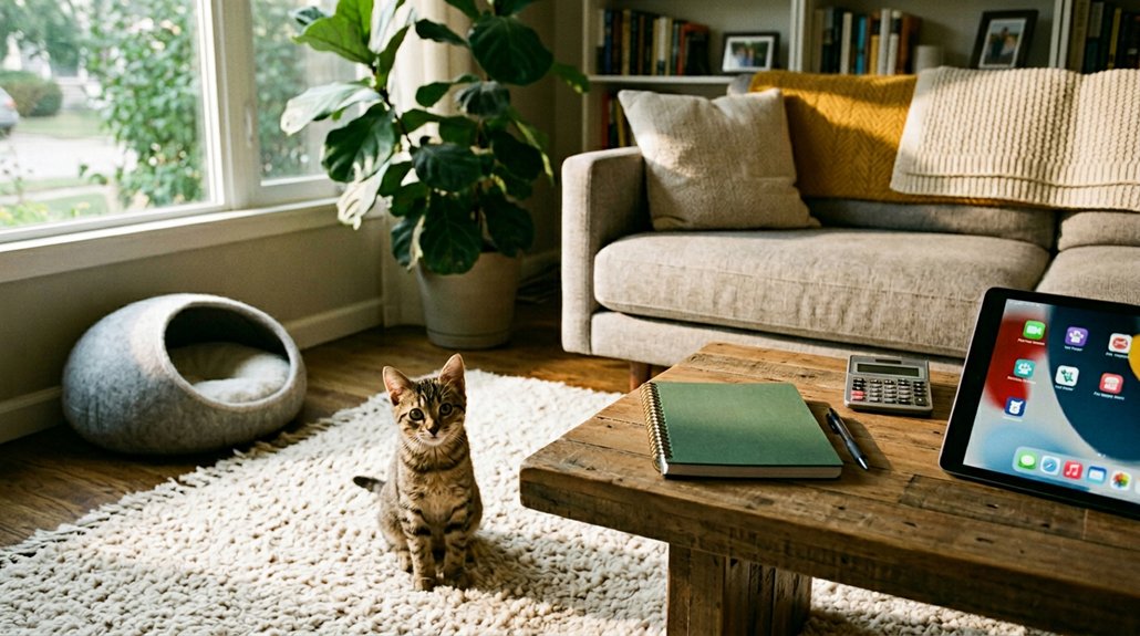 How to Budget for a Newly Adopted Cat