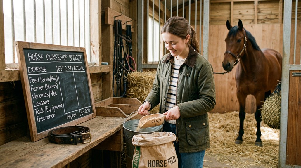 budgeting for horse care