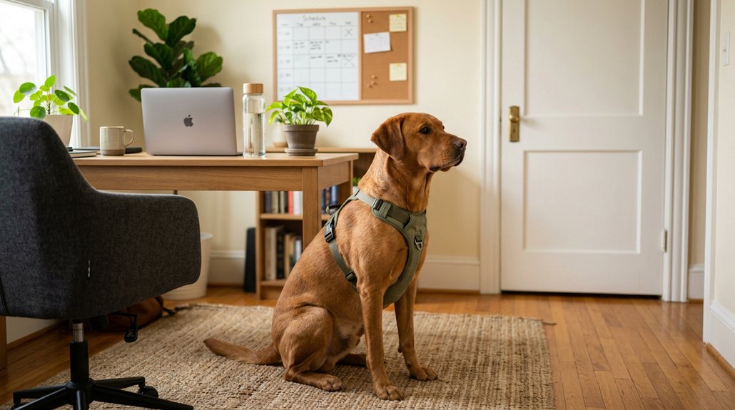 building canine independence gradually