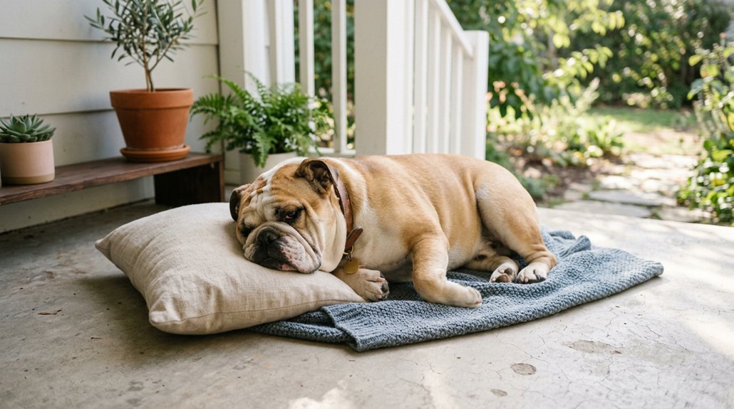 bulldogs ideal low maintenance companions