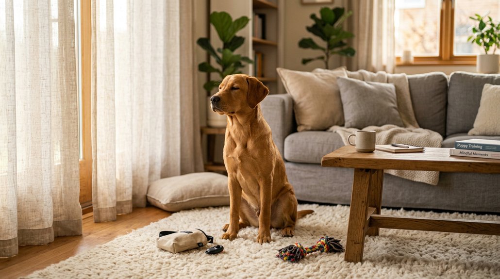 How to Train a Dog to Be Calm at Home