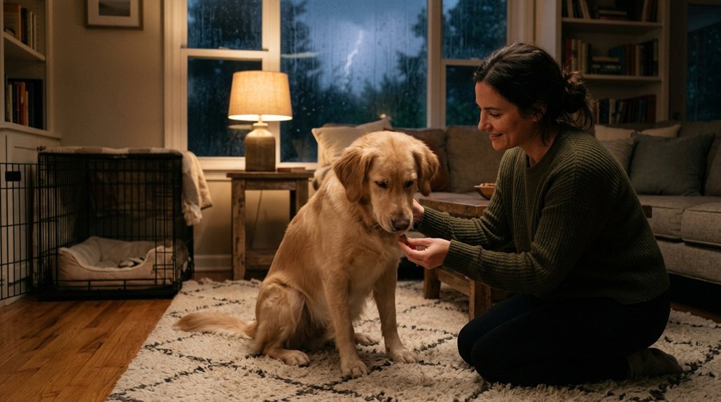 calm environment for dogs