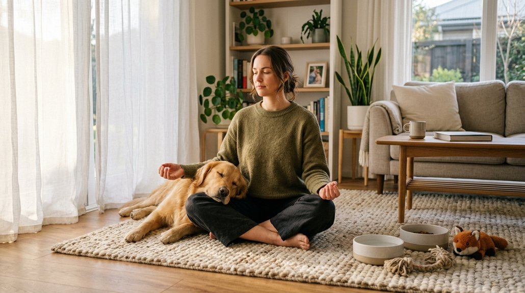 calm routine support self care