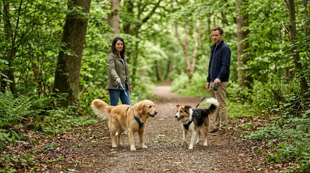 calm walks for introductions