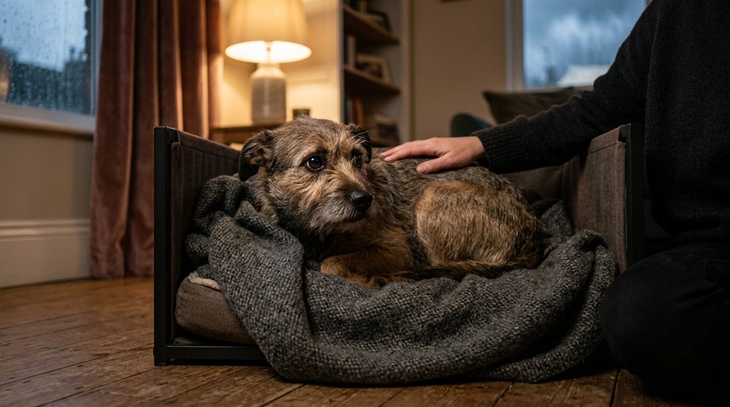 calm your fearful dog