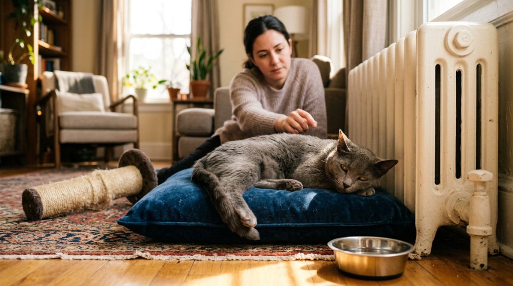 calming environment for hydration