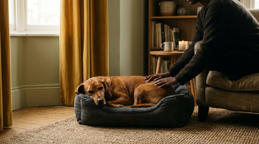 calming space for dogs