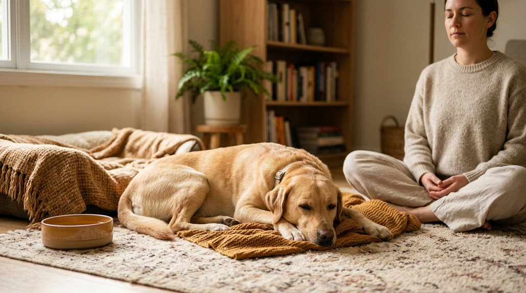 calming techniques for dogs