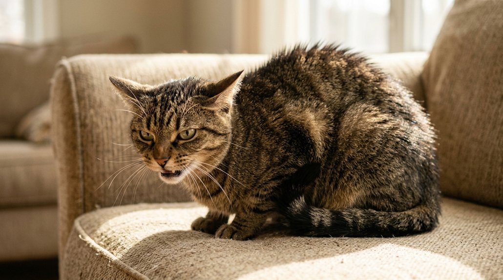 cat aggression warning signs